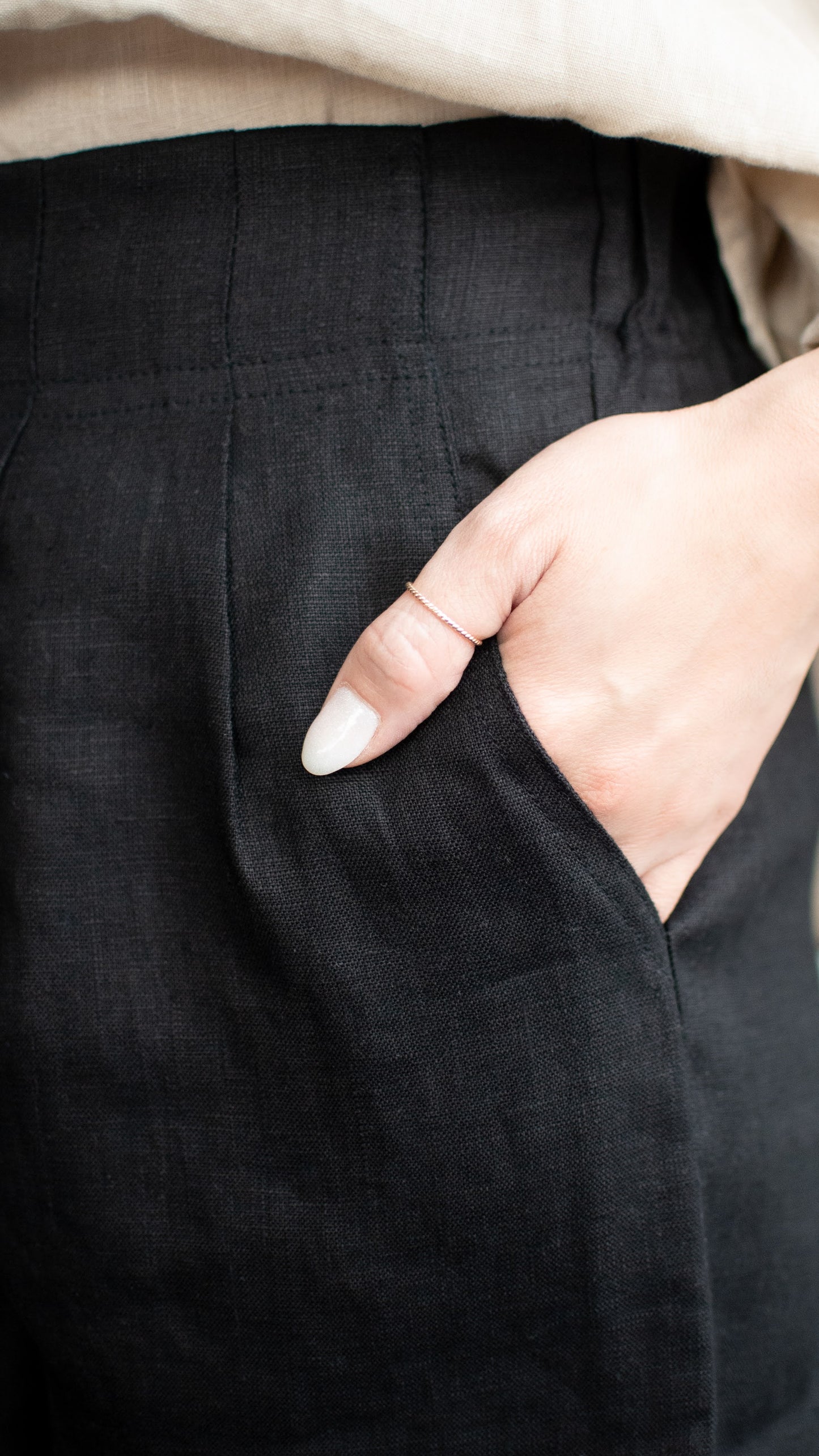 St. Claire Linen Shorts