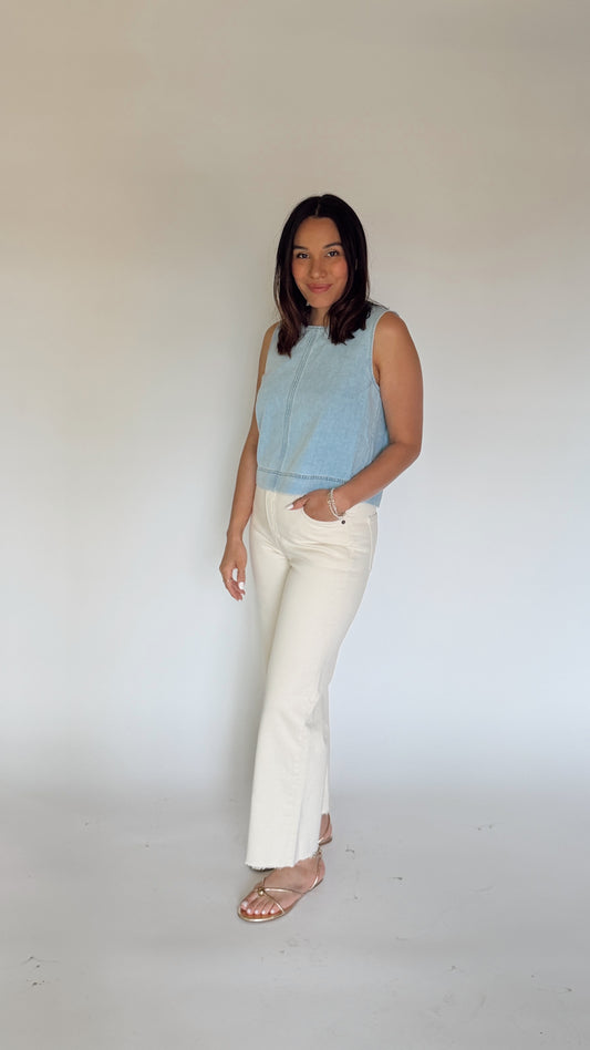 Dani Denim Top