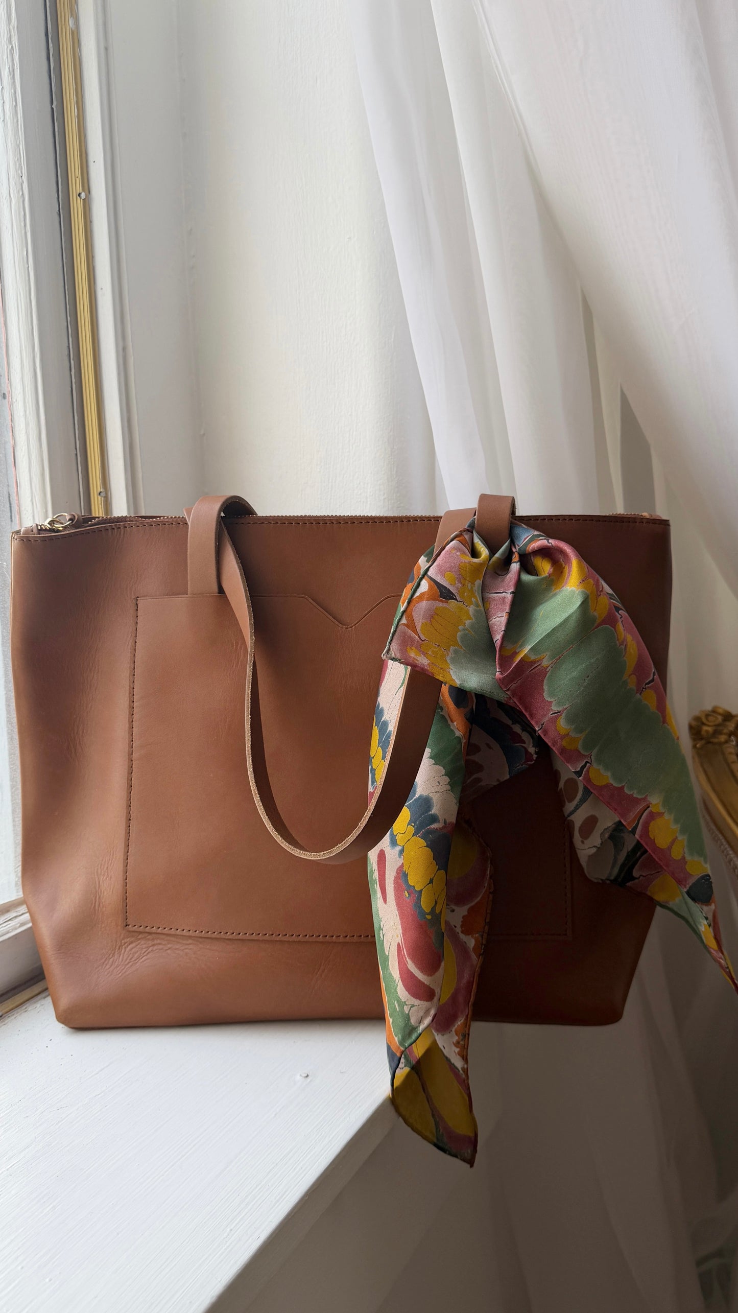The Strata Silk Scarf