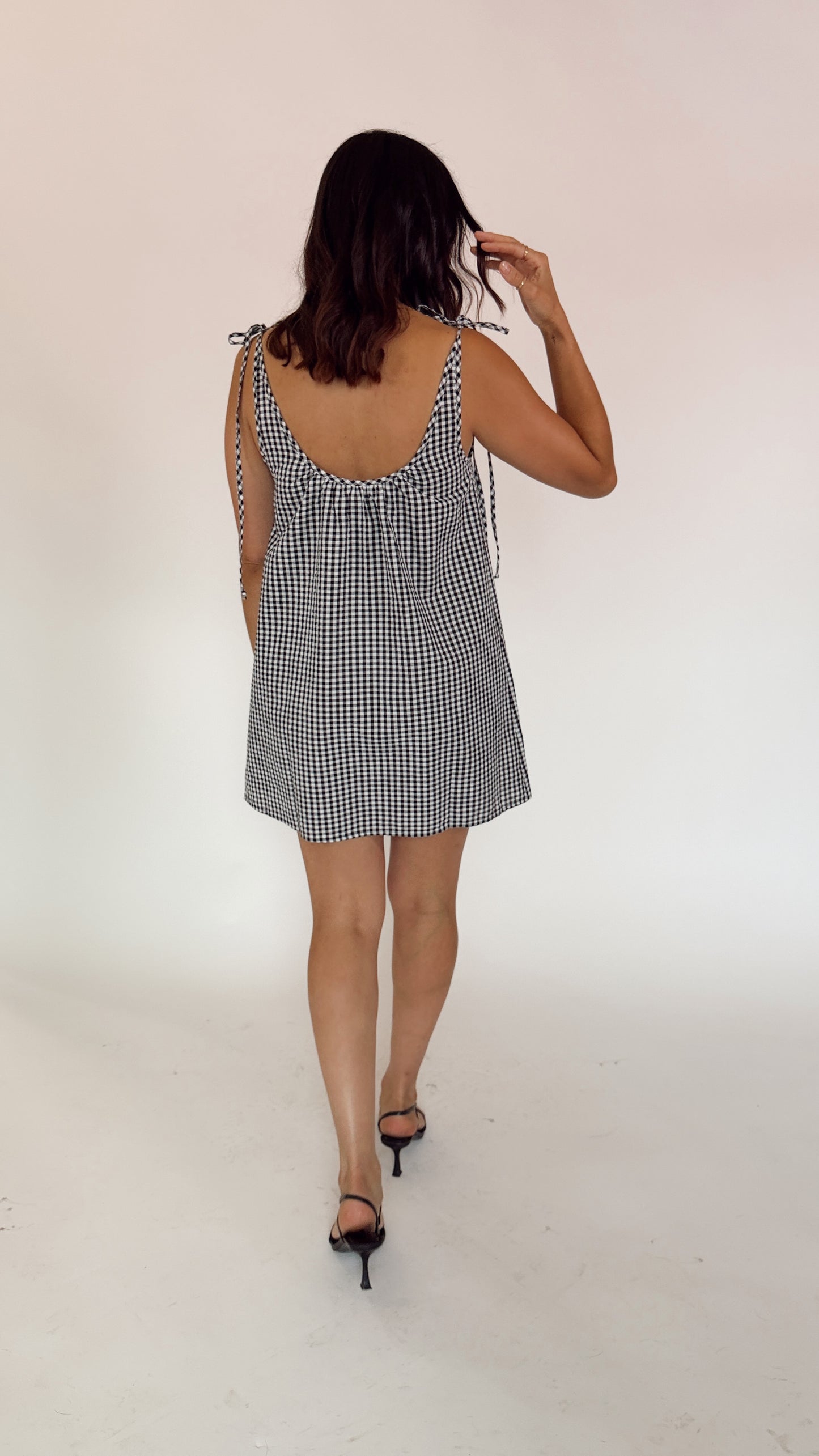Gingham Seersucker Mini