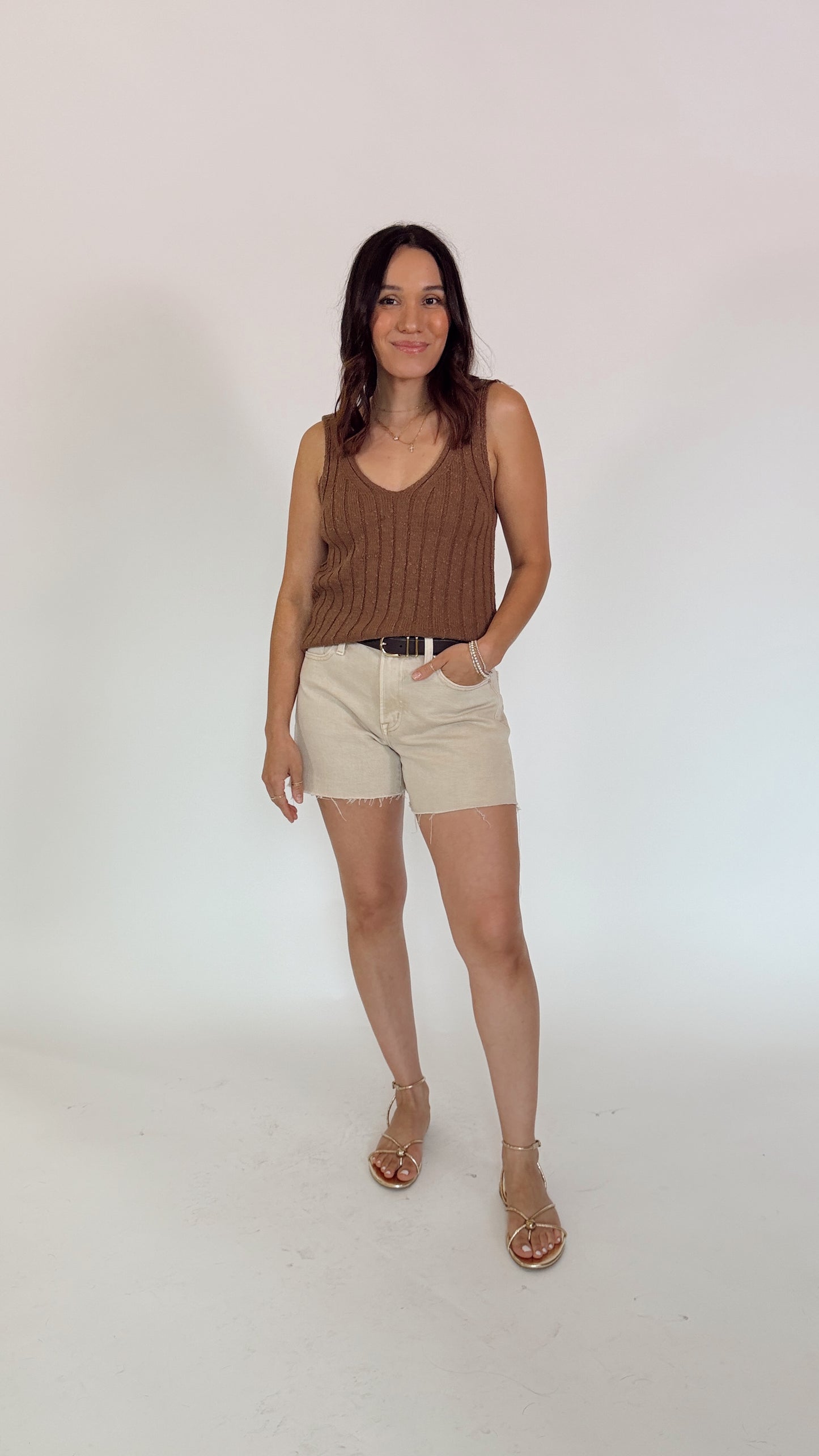 Pebble Sweater Tank