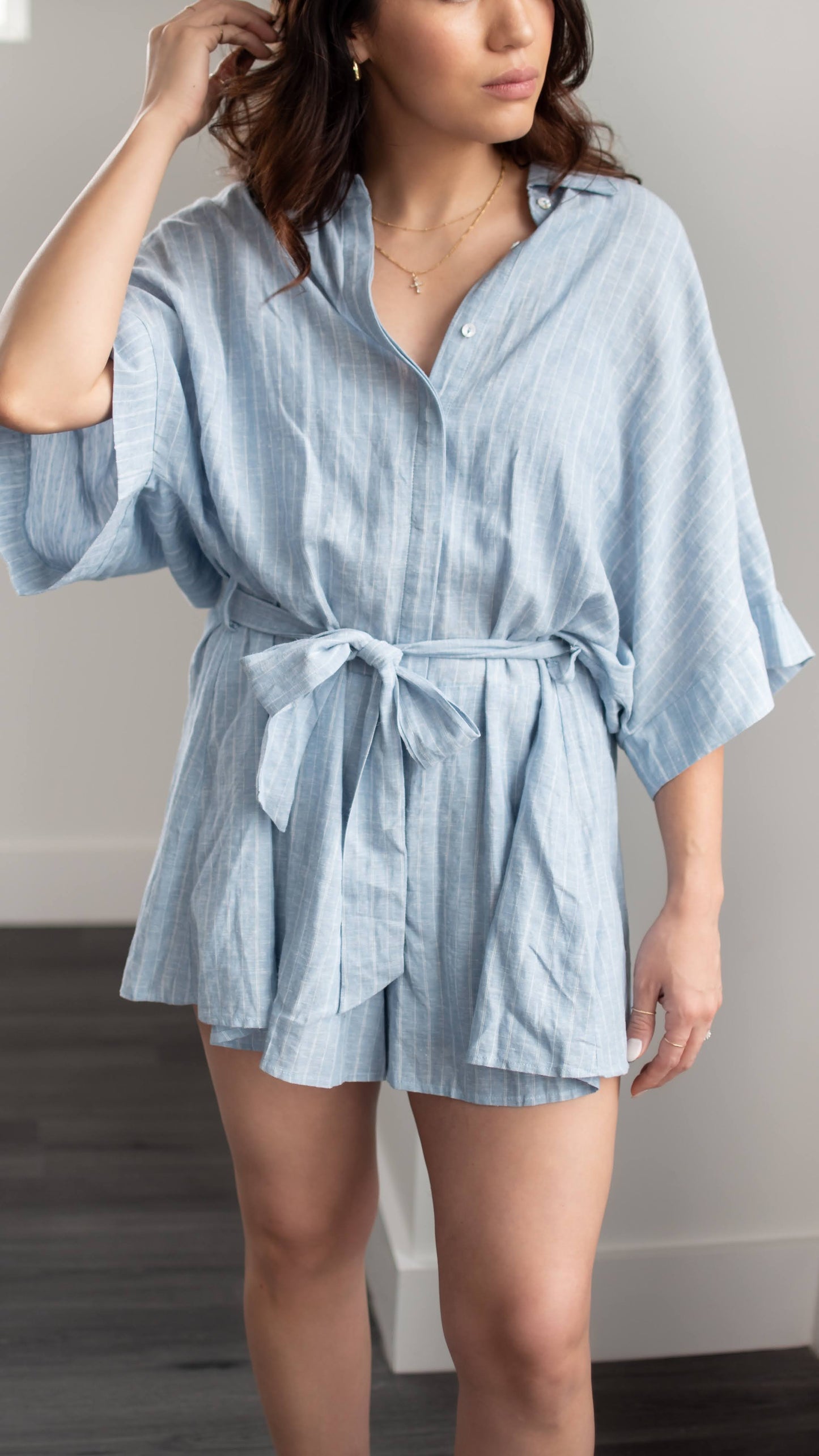 Mara Stripe Romper