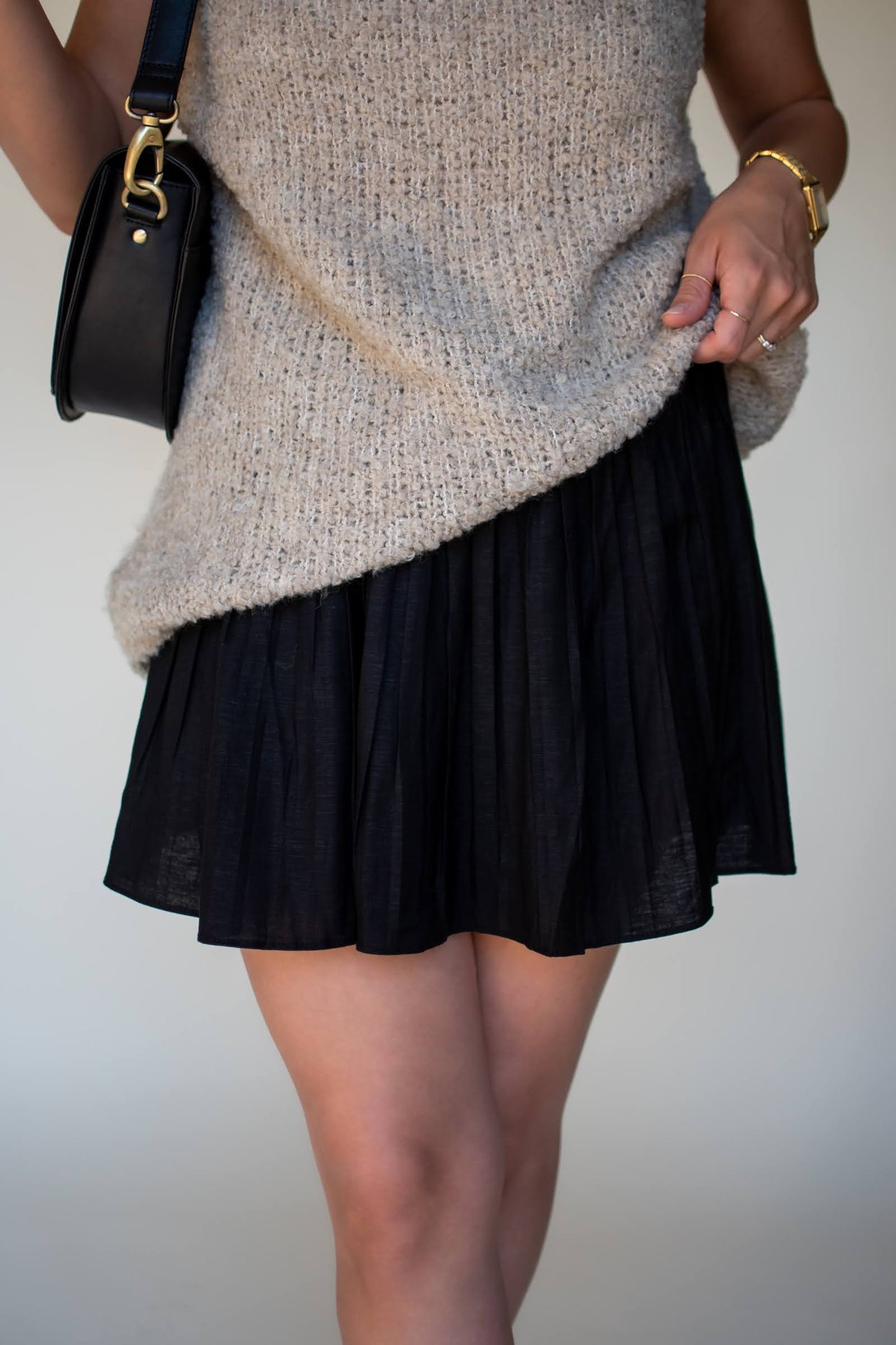 Arden Linen Mini Skirt