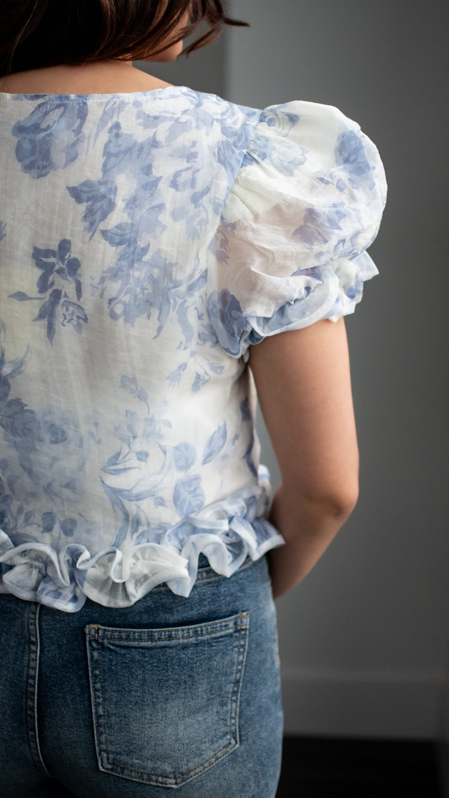 Elena Tie-Front Top