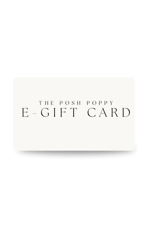 The Posh Poppy E-Gift Card