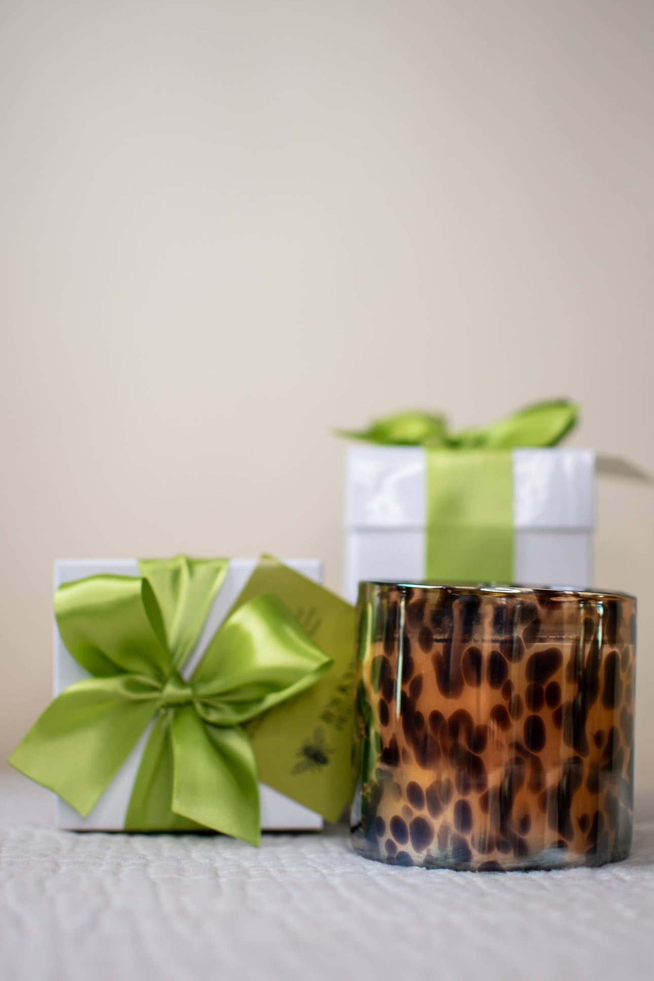 Fresh Bamboo Candle - Two Wick Brown Tortoise