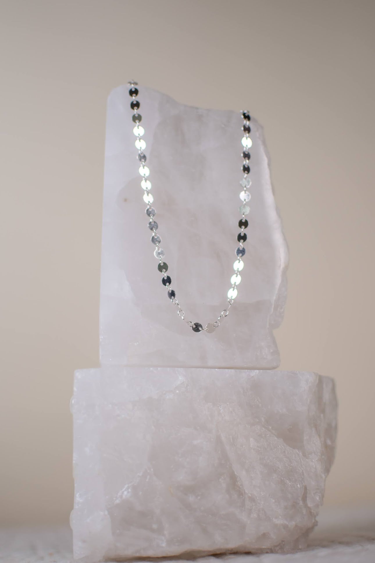 Sterling Coin Choker
