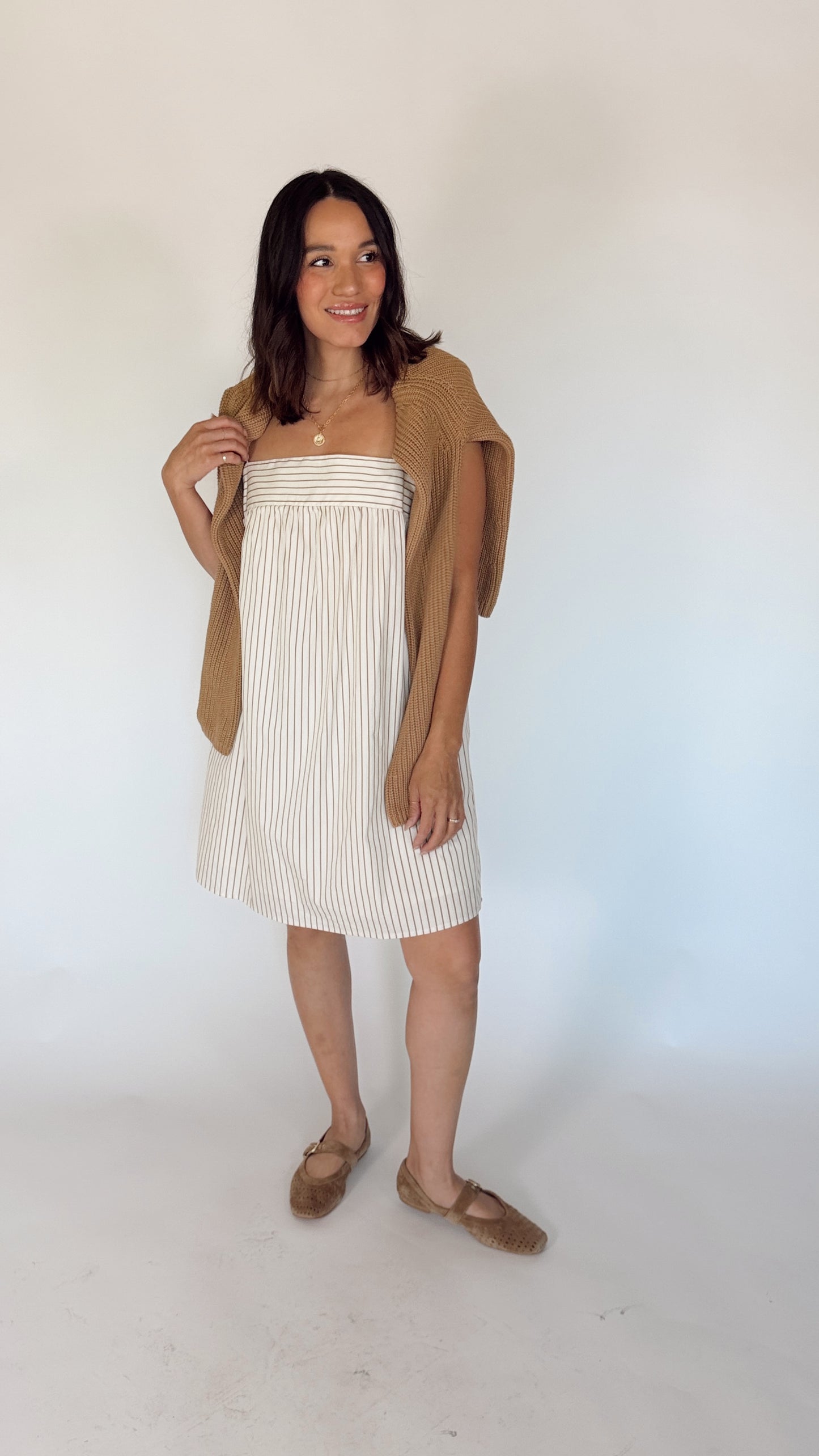 Candace Stripe Mini Dress