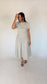 Ainsley Stripe Midi Dress