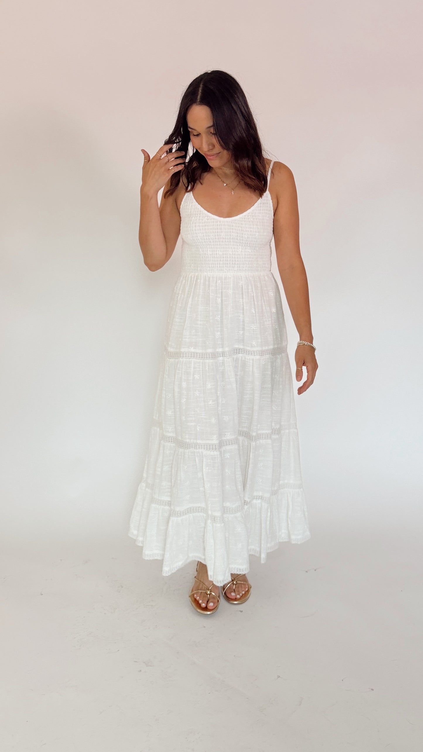 Lizzie Eyelet Maxi