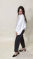 The Ivory Oversized Sleeve Blouse