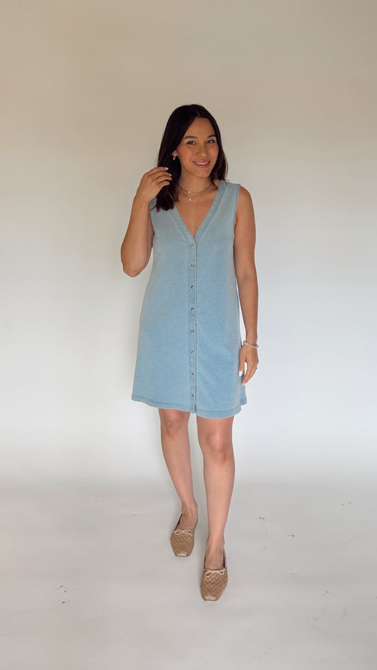 Mila Button Down Dress