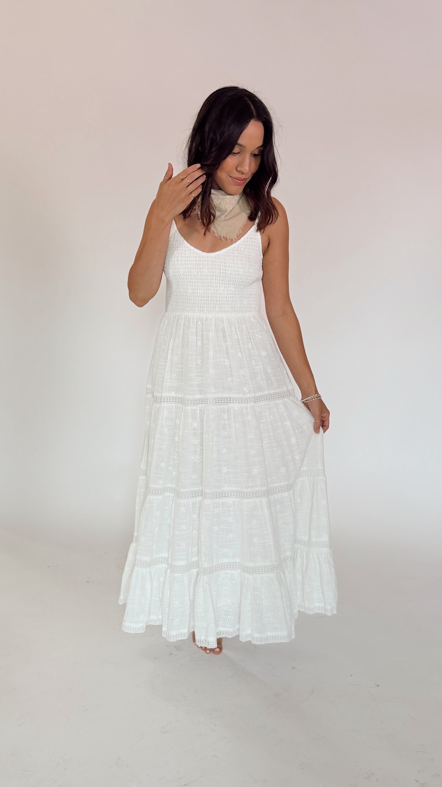 Lizzie Eyelet Maxi
