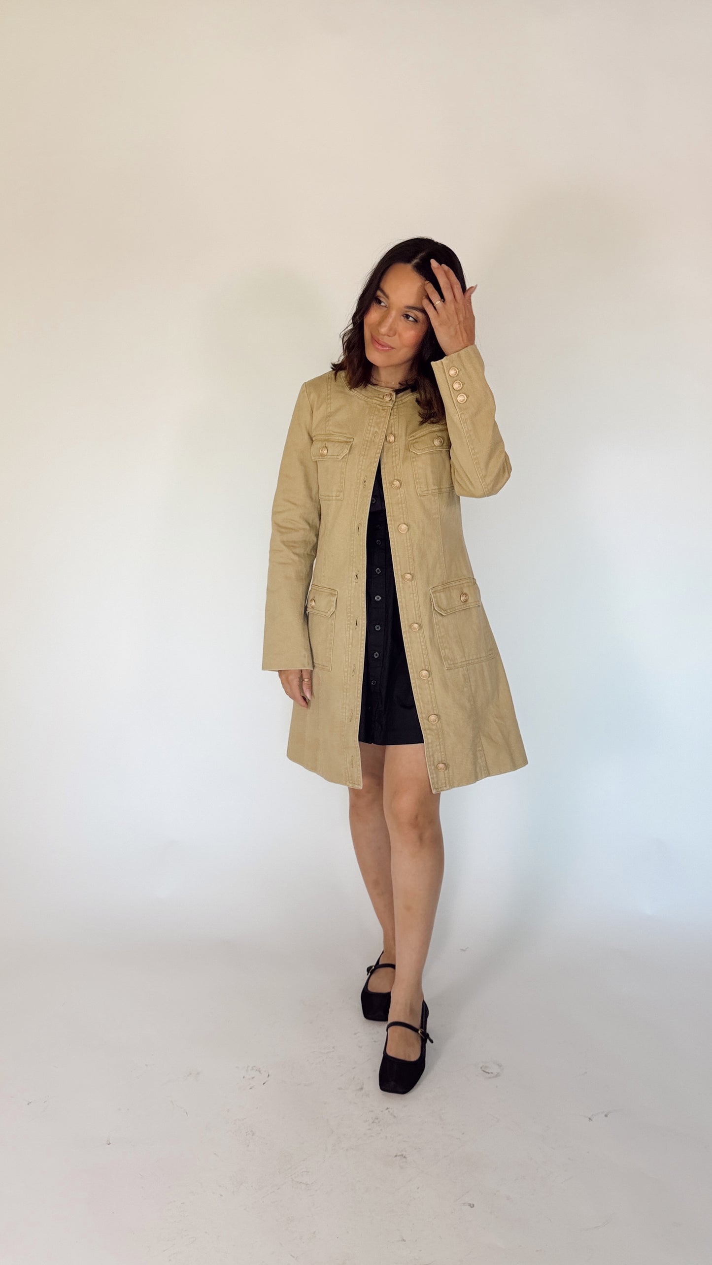 The Audrey Coat Dress