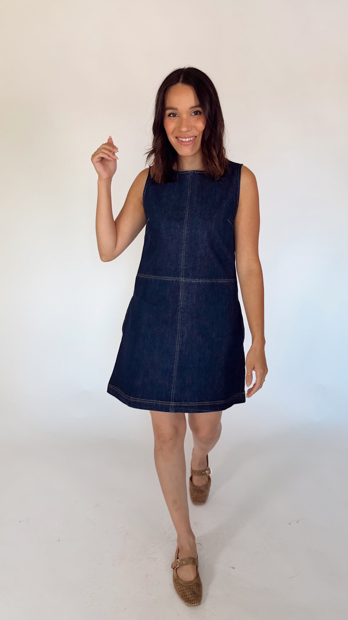 The Monroe Denim Dress