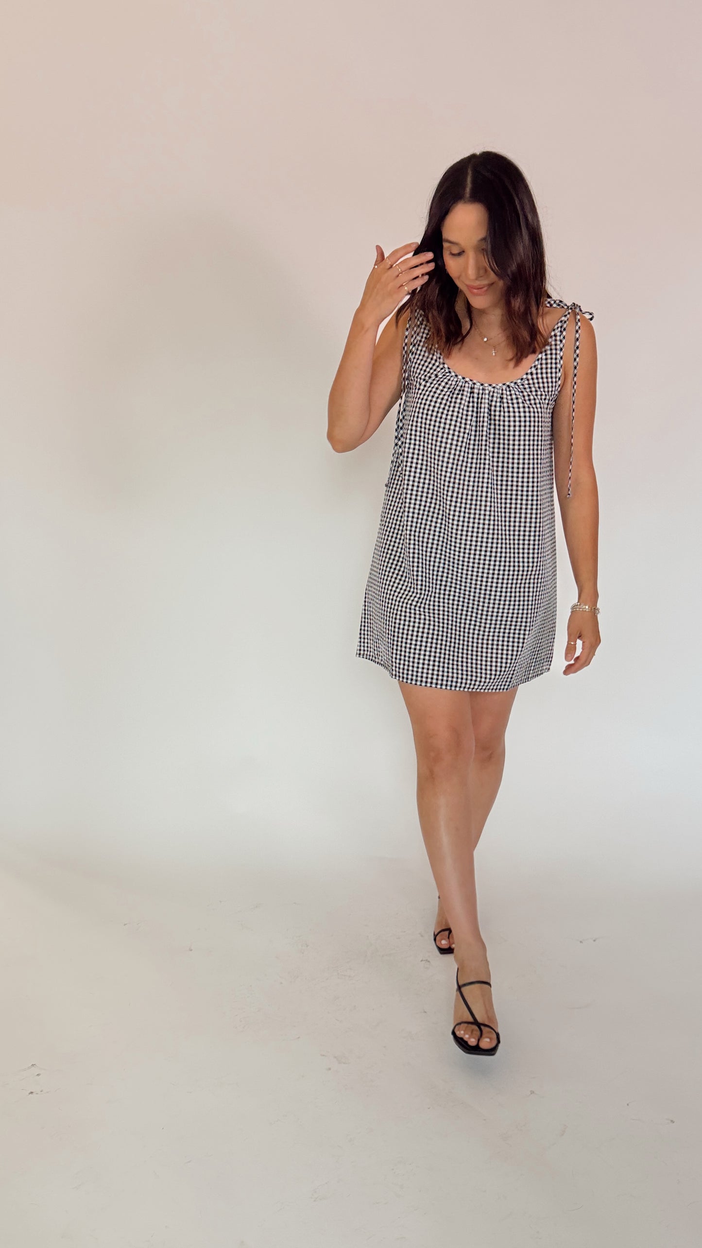 Gingham Seersucker Mini
