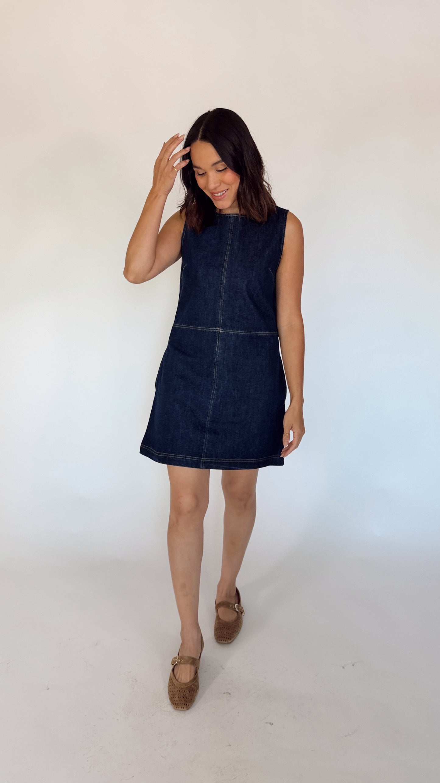 The Monroe Denim Dress