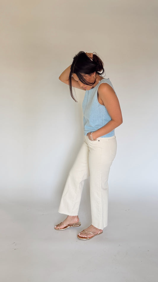 Dani Denim Top