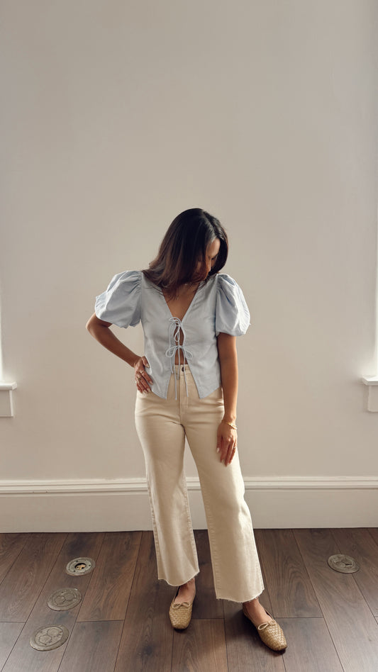 The Sadie Tie Blouse