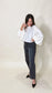 The Ivory Oversized Sleeve Blouse