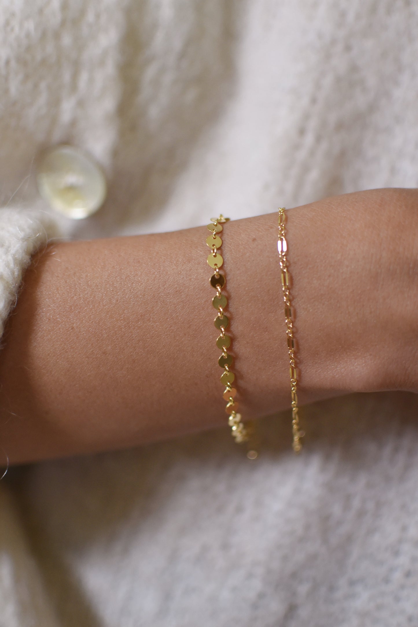 Golden Coin Bracelet