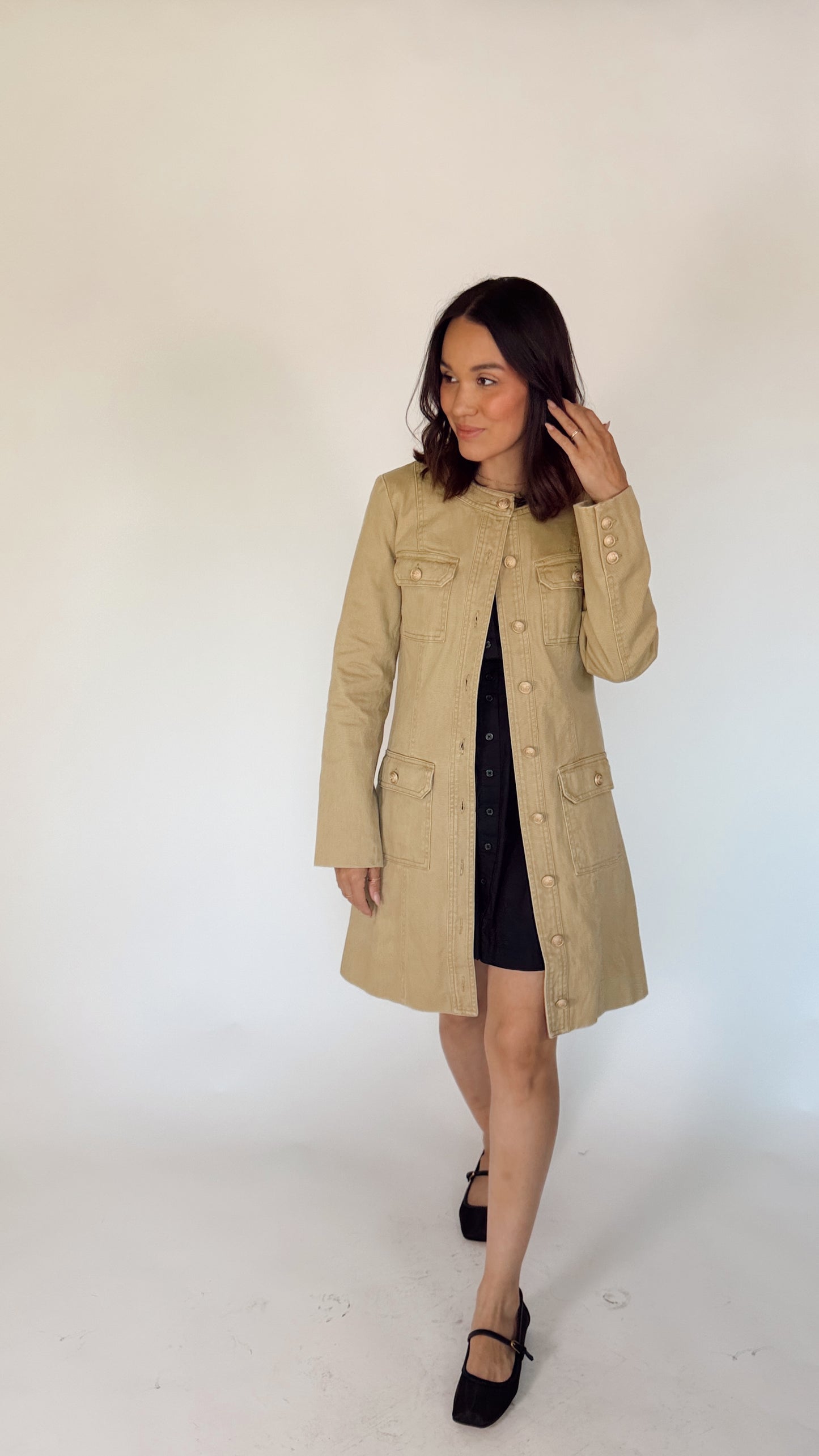 The Audrey Coat Dress