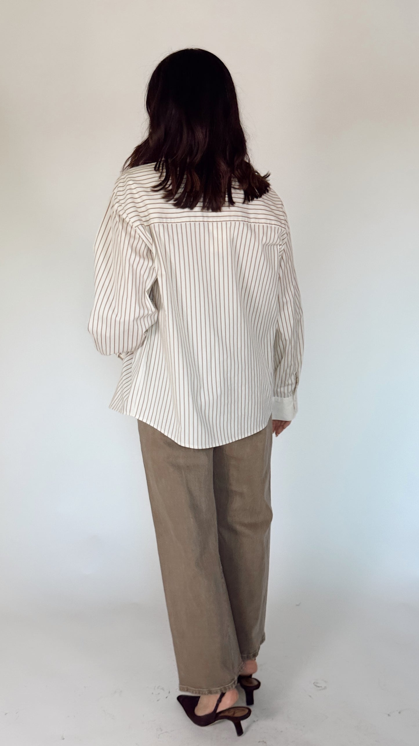 Candace Stripe Button Down