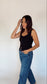 Tia Pointelle Tank