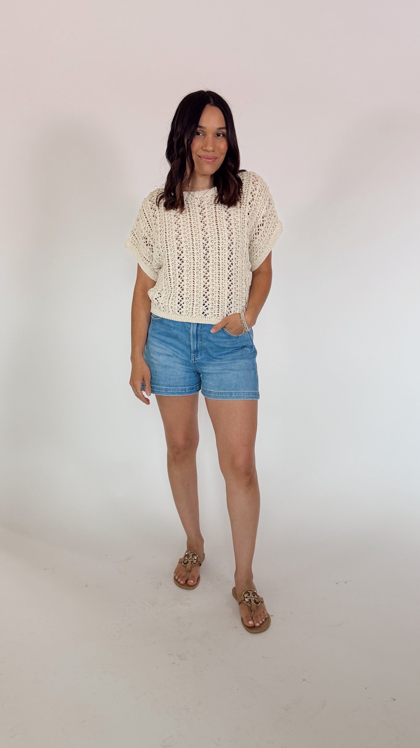 Nancy Crochet Top