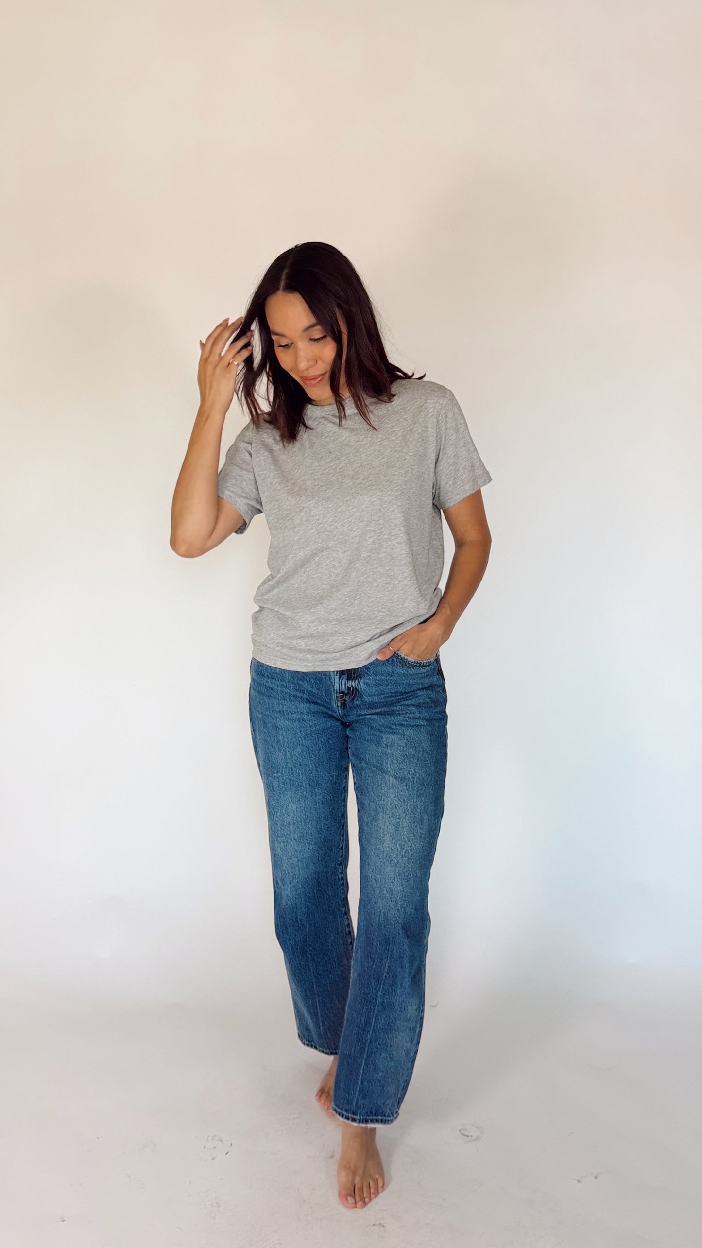 soldout.nyc The Iconically Soft Perfect Tee - Heather Grey