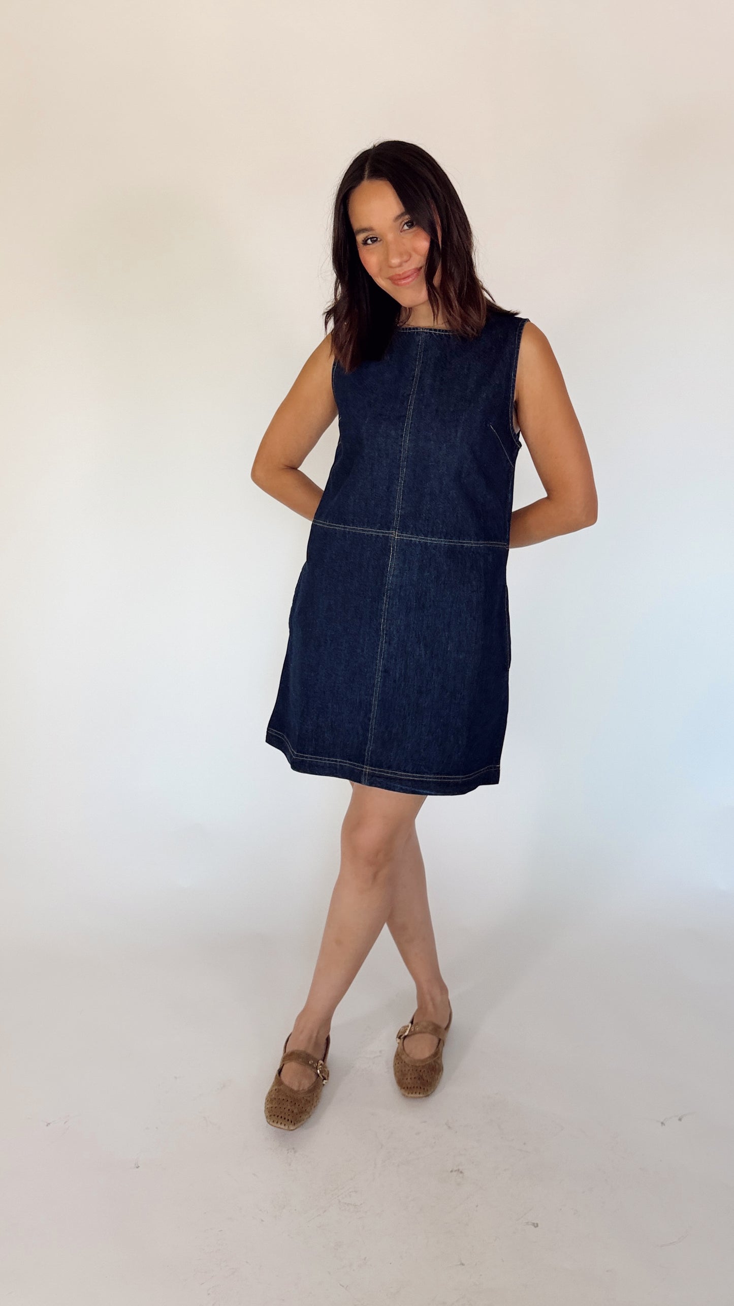 The Monroe Denim Dress