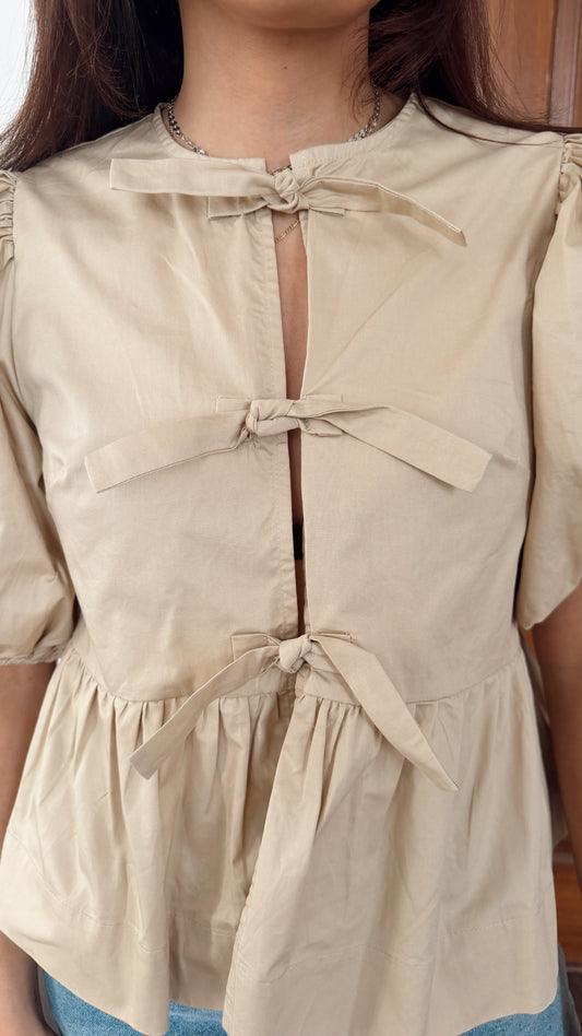 The Georgia Tie Blouse