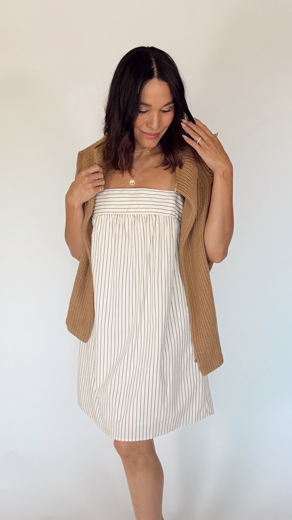 Candace Stripe Mini Dress