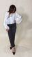 The Ivory Oversized Sleeve Blouse