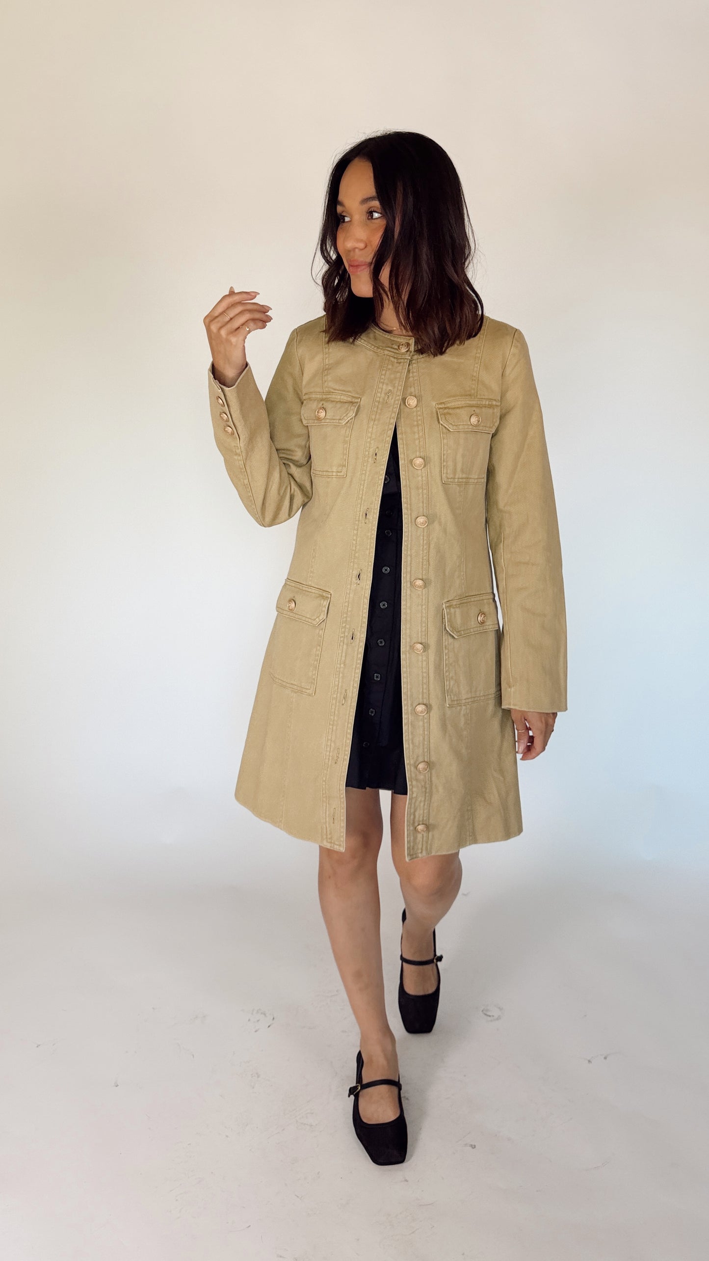 The Audrey Coat Dress