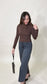 Relaxed Straight Leg Jean - Charcoal