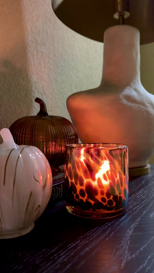 Fresh Bamboo Candle - Two Wick Brown Tortoise